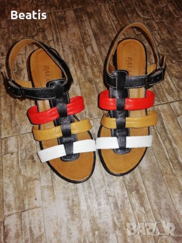 Сандали на платформа 