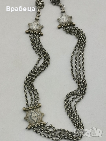 КЮСТЕК. СРЕБРО. КОВАНИ СИНДЖИРИ, снимка 11 - Антикварни и старинни предмети - 44534564