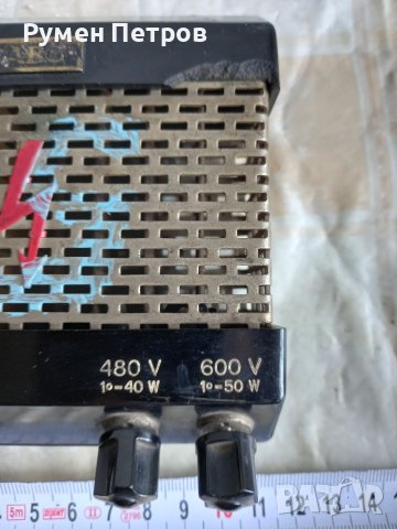 Ватметър, АЕG, Германия., снимка 3 - Антикварни и старинни предмети - 39387215