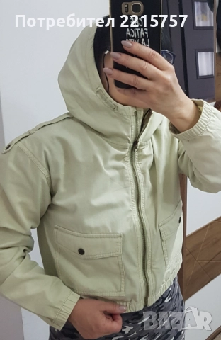 Итал-ко яке с две лица CUORE МАТТО+лятно яке., снимка 5 - Якета - 46377381