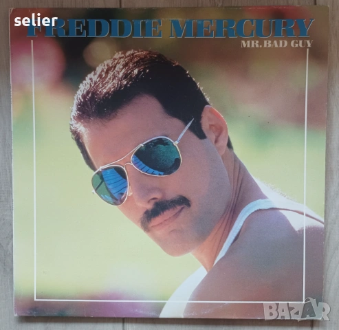 Freddie Mercury ‎– Mr. Bad Guy Издание : 🇳🇿 NEW ZEALAND 1985г Състояние на винила:едната страна е 