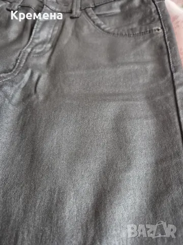 детски кожен панталон, детски клинове 2 бр. + бонус дънкова пола, снимка 5 - Детски панталони и дънки - 49692496