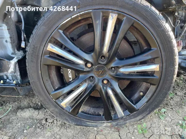 Lexus GS Джанти 2 комплекта 17 и 18 , снимка 2 - Гуми и джанти - 47945610