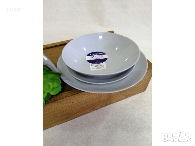 НОВИ! Сервиз за хранене 19 части Luminarc Diwali Granit , снимка 10 - Сервизи - 53988235