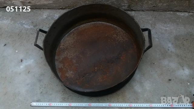 стара масивна тава за лютеница, агнета и др., снимка 3 - Антикварни и старинни предмети - 54033881