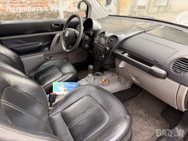 vw Beetle 2.0 газ/кожа/подгрев, снимка 7 - Автомобили и джипове - 56432966