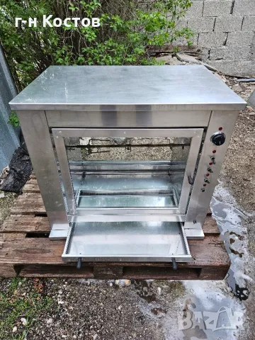 Грил за пилета на Газ  9 бр. Пилета Втора употреба , снимка 1