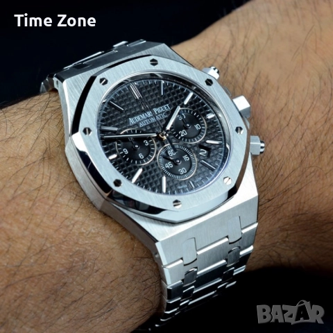 Audemars Piguet Royal Oak Chronograph 41mm Steel Black Dial Различни Варианти, снимка 11 - Мъжки - 48183912