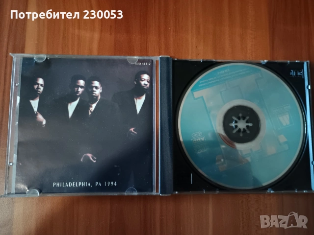 Boyz 2 men motown. Philadelphia 1994 CD