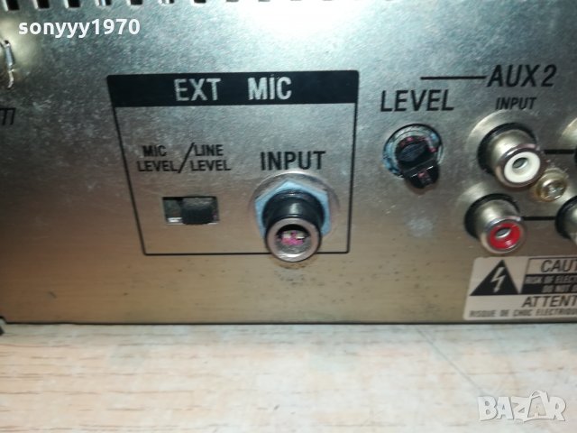 sony stereo mixing ampli-made in japan-120v/60hz, снимка 17 - Ресийвъри, усилватели, смесителни пултове - 30256581