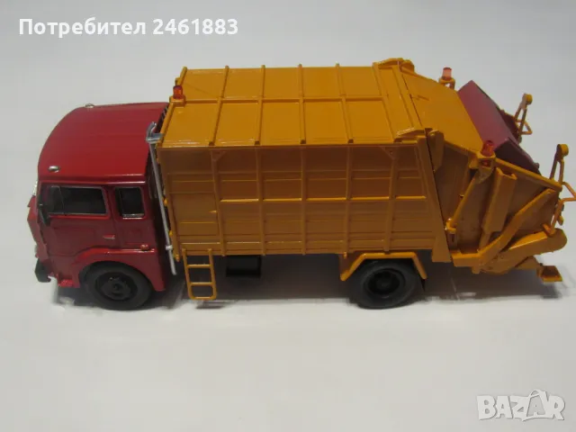 1/43 Deagostini соц камион Jelcz боклукчийски– Полша. Нов, снимка 2 - Колекции - 48832102