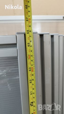 Етажерка алуминиева  едностранна преграда / параван  150/182см, снимка 12 - Паравани - 42746175