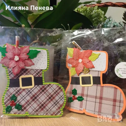 Коледни късмети, снимка 7 - Декорация за дома - 56121786