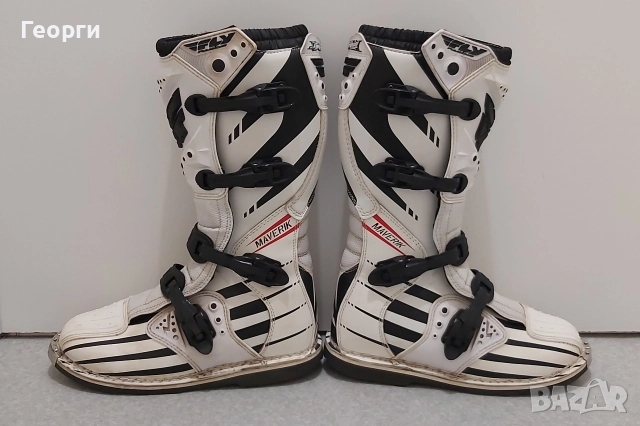 Ботуши за мотокрос FlyRacing Maverik N°46, снимка 2 - Аксесоари и консумативи - 52771116