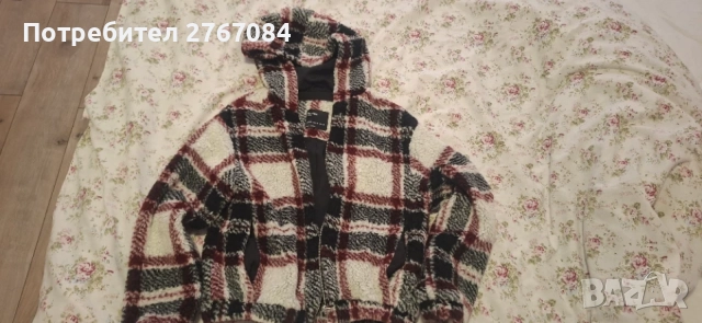 Дамско топло яке Bershka, снимка 5 - Якета - 56334191