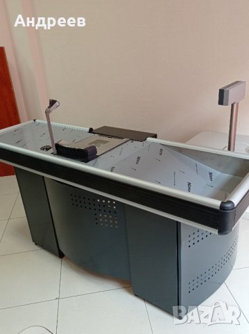 Касово място / касов модул 1.85м, нов - оборудван, снимка 5 - Оборудване за магазин - 44464803