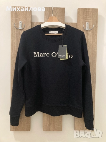 Суичър в тъмно синьо без качулка на Marc O'Polo, нов с етикет, снимка 5 - Суичъри - 51910572