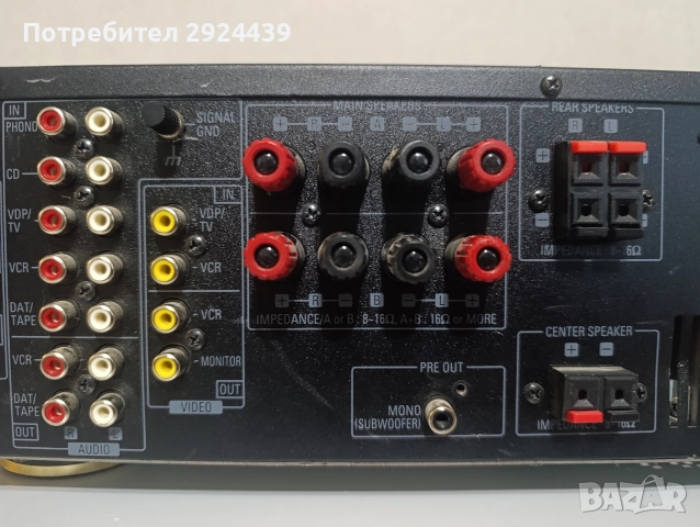 DENON AVR-600RD, снимка 8 - Ресийвъри, усилватели, смесителни пултове - 52618511