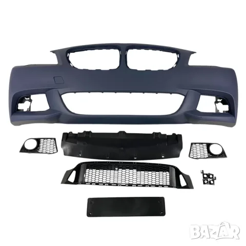 Грундиран боди кит M-Tech с парктроник за BMW 5 Series F10 2010–2017, снимка 7 - Аксесоари и консумативи - 55869322