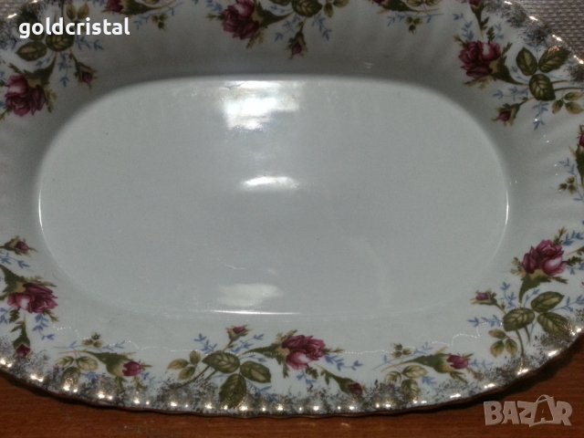 Полски порцелан плато елипса , снимка 5 - Антикварни и старинни предмети - 44232430