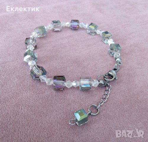 Кристални гривни, снимка 10 - Гривни - 35637595