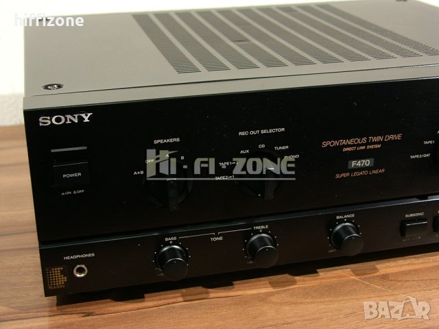 УСИЛВАТЕЛ  Sony ta-f470 /1 , снимка 4 - Ресийвъри, усилватели, смесителни пултове - 40480848