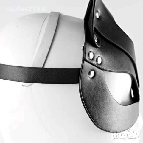 Кожена маска в стил BDSM., снимка 7 - Други игри - 37509274