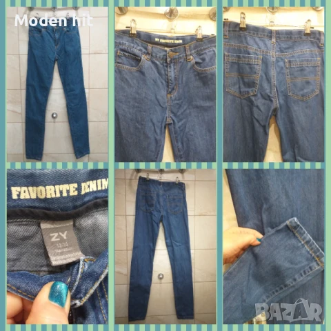 Дънки за момче размер до 164 см., снимка 3 - Детски панталони и дънки - 47696267