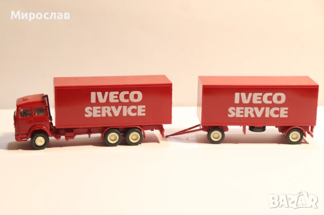 HERPA H0 1/87 IVECO TURBO KАМИОН МОДЕЛ TIR
