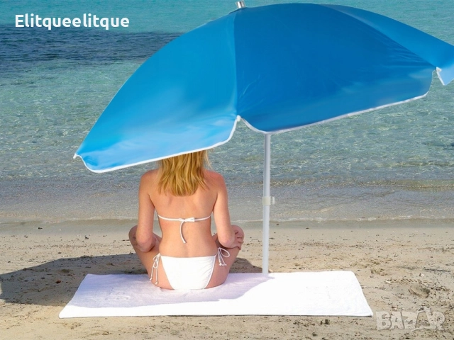 Компактен и надежден плажен чадър – 150 см NS 3606/NS 3606 W, снимка 4 - Други стоки за дома - 52184847