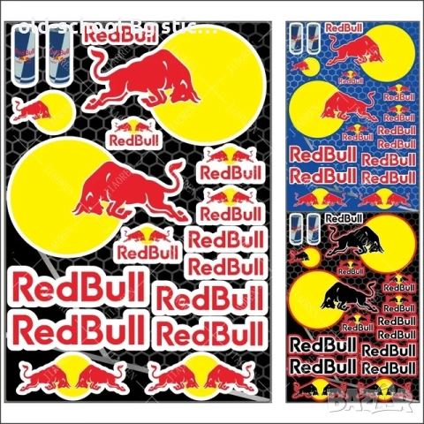 Стикери Red Bull (A4)