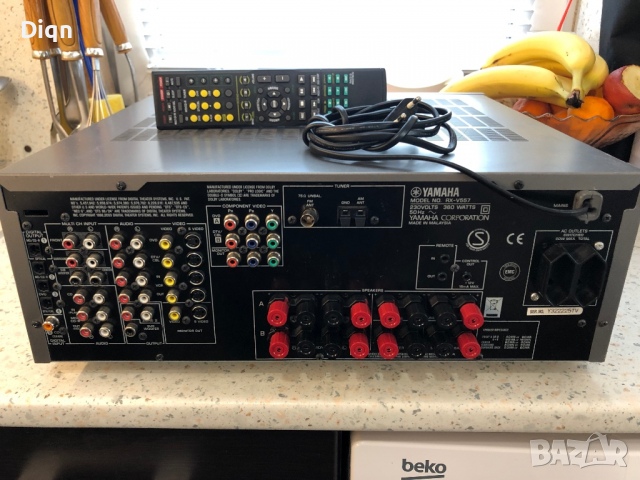 Yamaha RX-V557, снимка 10 - Ресийвъри, усилватели, смесителни пултове - 36471436