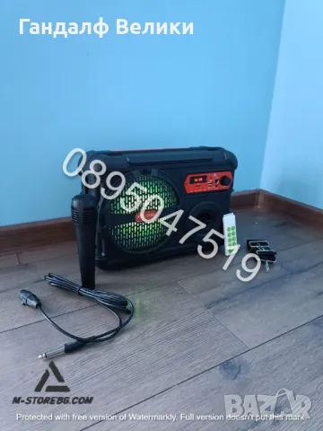 НОВАТА МОЩНА ТОНКОЛОНА МОДЕЛ KTS-1218 с подарък микрфофон, снимка 8 - Тонколони - 49324501