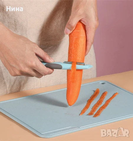 Белачка за зеленчуци, професионален нож за плодове от неръждаема стомана, снимка 7 - Прибори за хранене, готвене и сервиране - 50732242