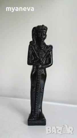 Древноегипетски бог на луната Хонсу, статуетка от Египет. , снимка 2 - Статуетки - 54184085