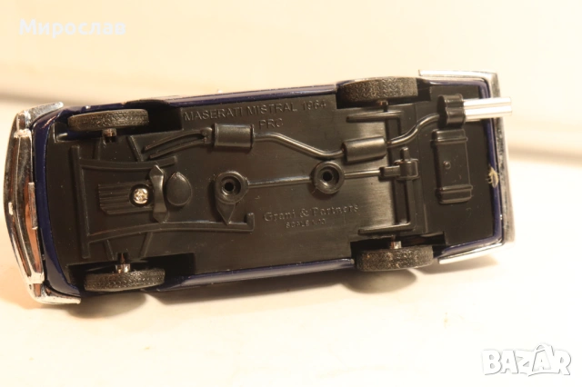 1:43 GRANI & PARTNERS MASERATI MISTRAL КОЛИЧКА МОДЕЛ, снимка 6 - Колекции - 54000083