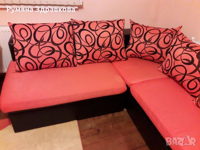 Разтегателен ъглов диван 280х190 , снимка 4 - Дивани и мека мебел - 31882366