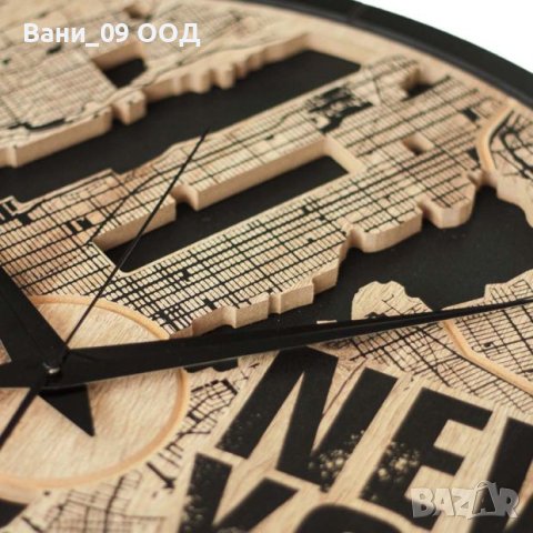 Уникален 3D часовник!, снимка 6 - Декорация за дома - 42897977