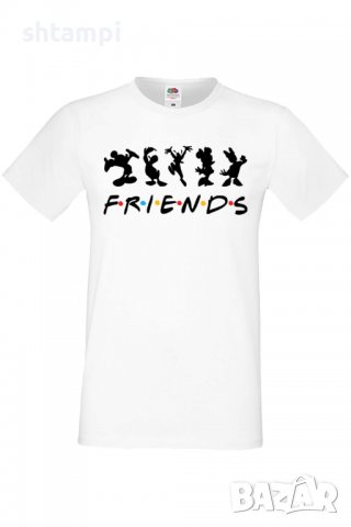Мъжка тениска Mickey Friends,Изненада,Повод,Подарък,Празник, снимка 12 - Тениски - 37653706