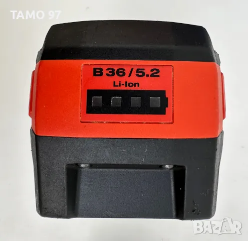 Hilti B 36/5.2 Li-ion - Мощна акумулаторна батерия 36V 5.2Ah 2024г., снимка 4 - Други инструменти - 49455170