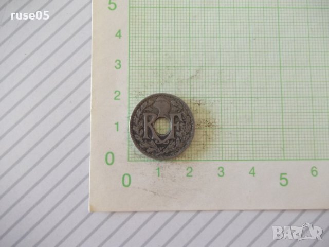 Монета "10 CMES / сантима / - Франция - 1924 г.", снимка 2 - Нумизматика и бонистика - 42194176