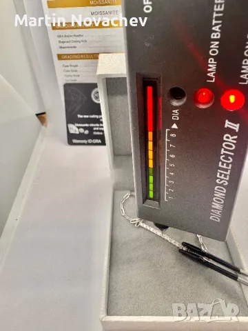 Сребърна гривна с мойсанит (Диамант), снимка 12 - Гривни - 49718173