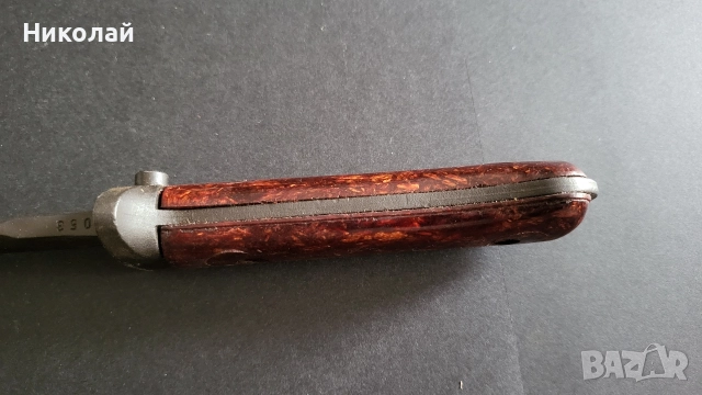 Щик за Чешки Калашник VZ.58 с кожена кания, снимка 6 - Антикварни и старинни предмети - 52641851