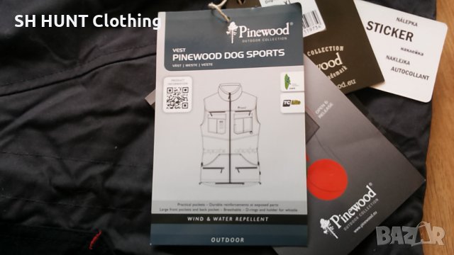 PINEWOOD VEST DOG Sport размер L - XL  за лов риболов и туризъм елек със здрава материя - 134, снимка 9 - Екипировка - 39266139