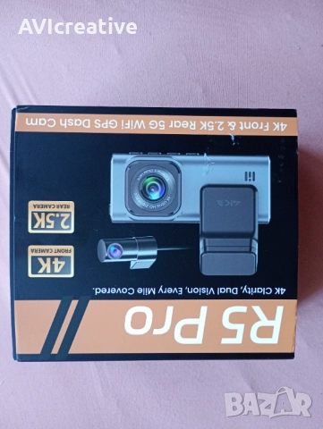 Видеорегистратор 4K +задна камера 2.5K+GPS антена +128 GB SD CARD, снимка 16 - Аксесоари и консумативи - 52937407