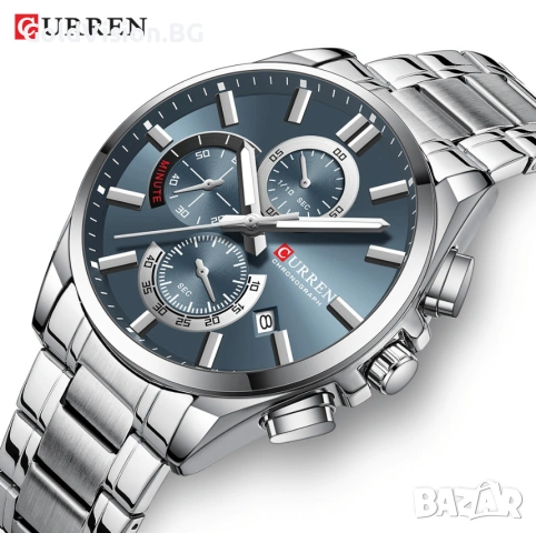 Мъжки часовник – CURREN 8475 + ПОДАРЪК, снимка 2 - Мъжки - 53206629