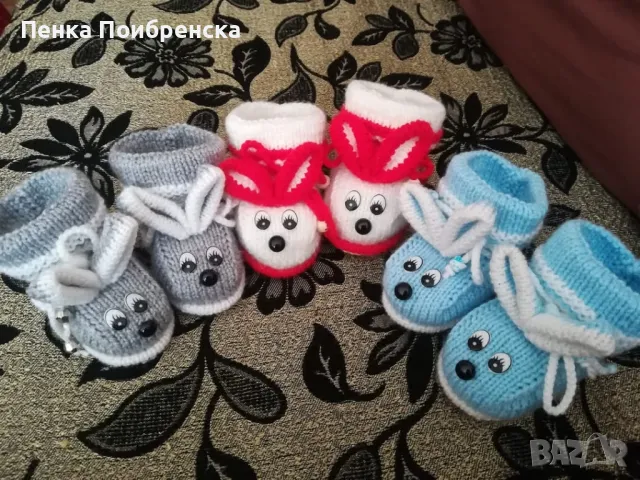 Бебешки терлички зайчета , снимка 6 - Други - 48610261