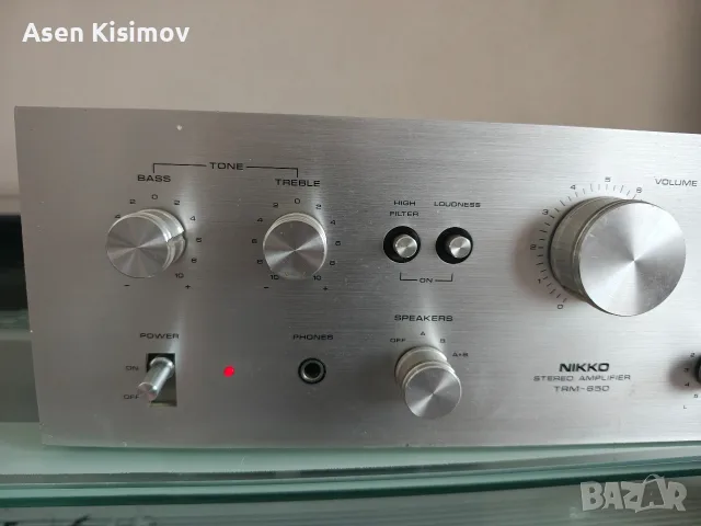 Nikko Trm-650 винтидж , снимка 5 - Ресийвъри, усилватели, смесителни пултове - 55727676