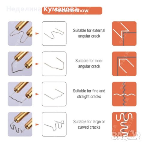 🧨 1869 ПИСТОЛЕТ ЗА ЗАВАРЯВАНЕ НА ПЛАСТМАСА, снимка 4 - Други инструменти - 42606943