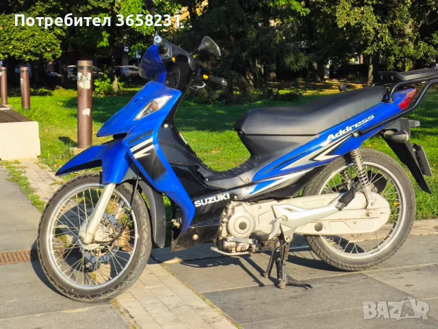 Suzuki Address FL125 – Перфектен, икономичен, полуавтомат (подходящ за кемпер/къмпинг), снимка 2 - Мотоциклети и мототехника - 56023094